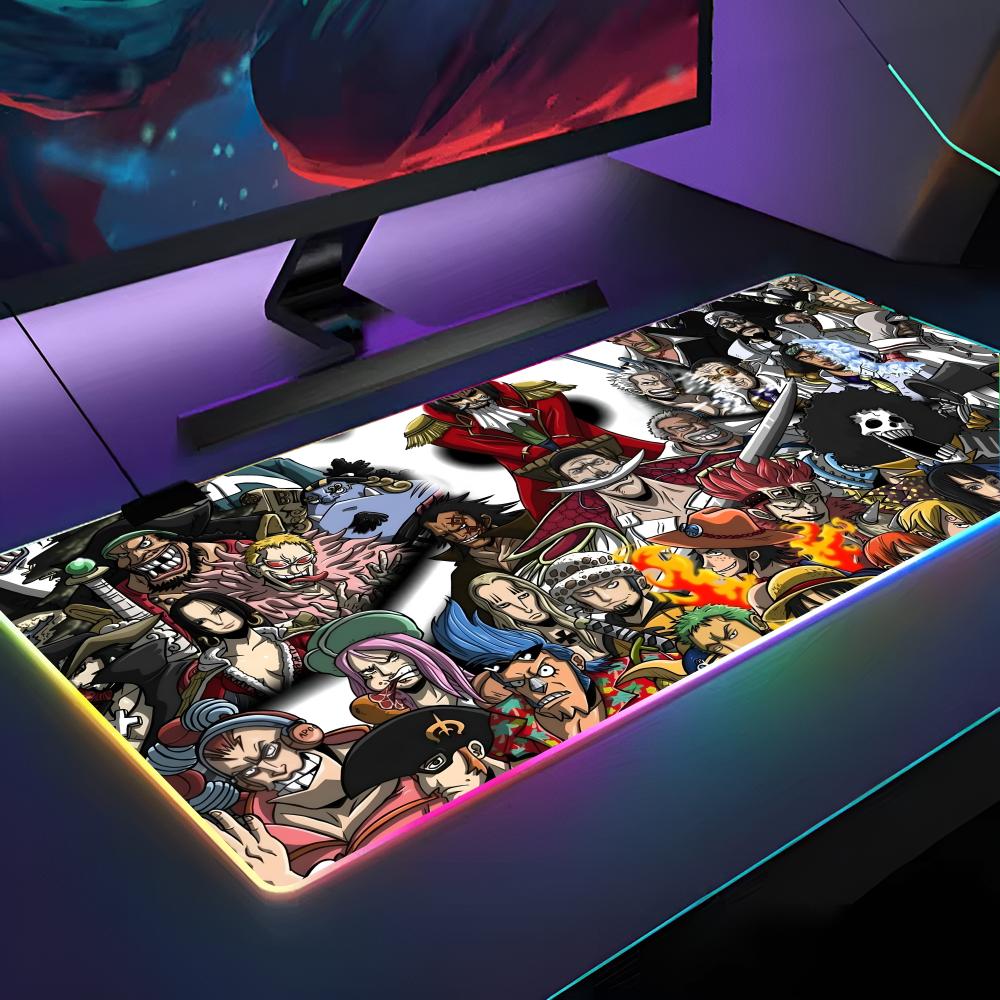 Laptop Accessories Rgb - O-One P-Stücke Anime Luffys Mauspad RGB