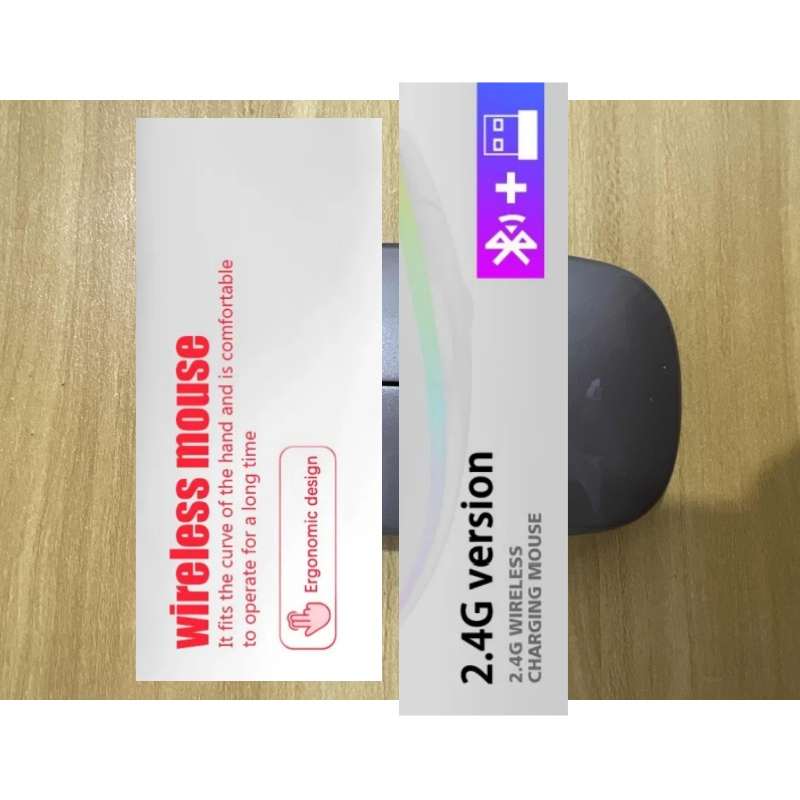 Laptop Accessories Rgb - Bluetooth Dual-Mode Kabellose Ergonomische Maus mit