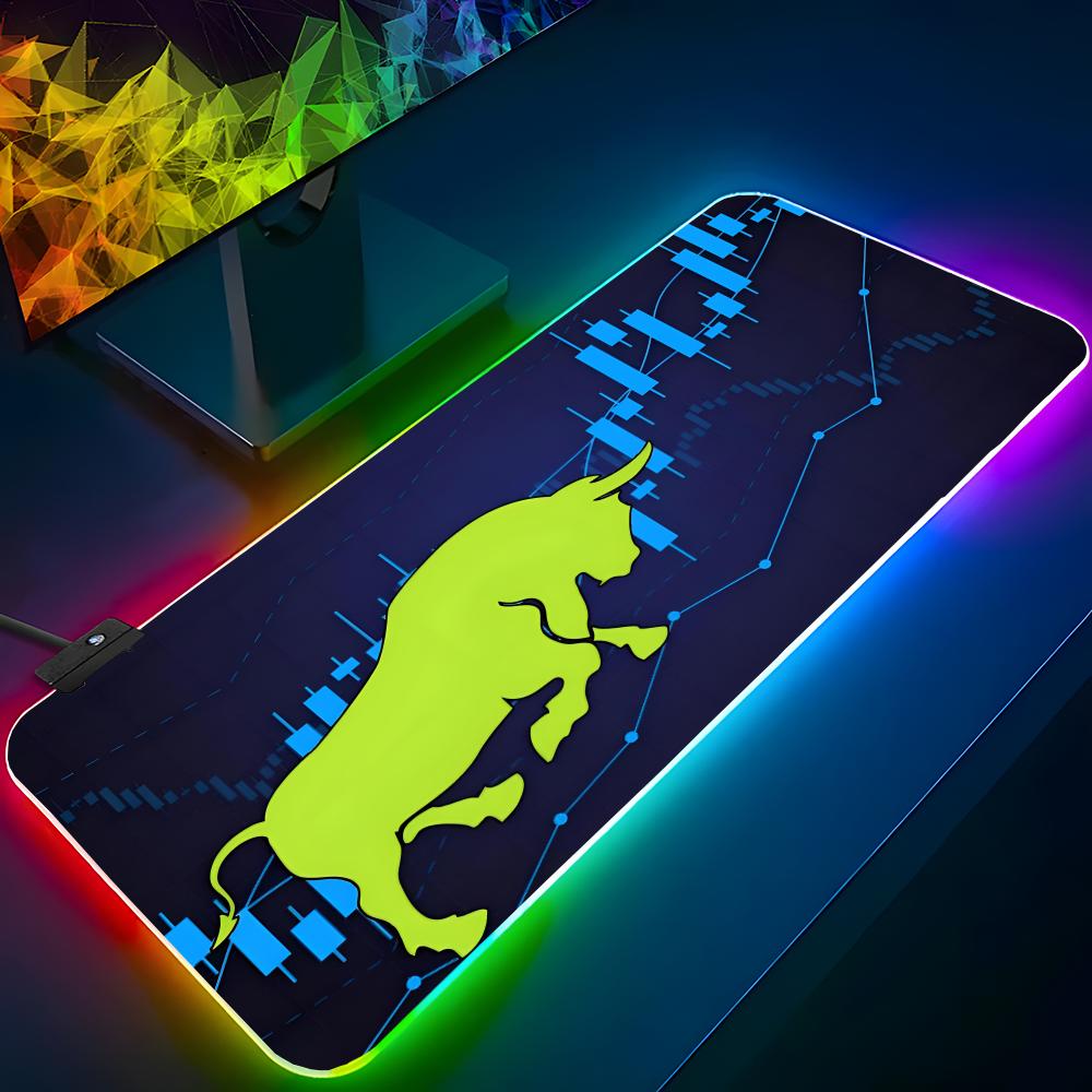 Laptop Accessories Rgb - Market Bull Mauspad RGB Hintergrundbeleuchtetes Mauspad