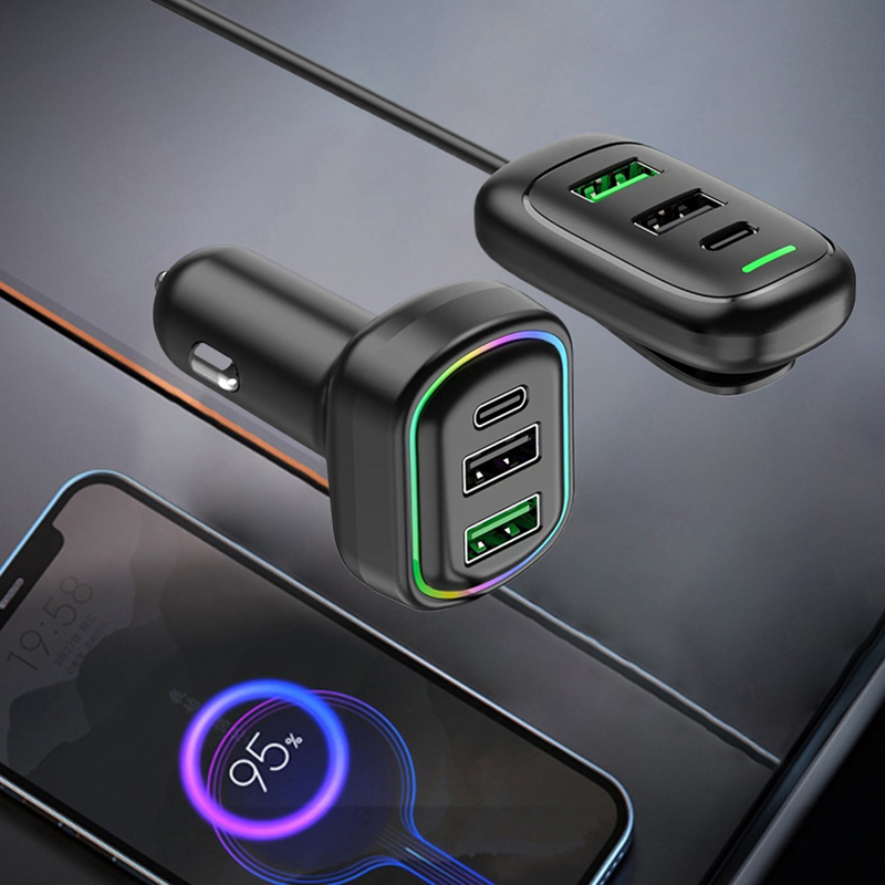 Laptop Accessories Rgb - 6-Ports USB Typ-C Vorder- und Hinterverlängerung
