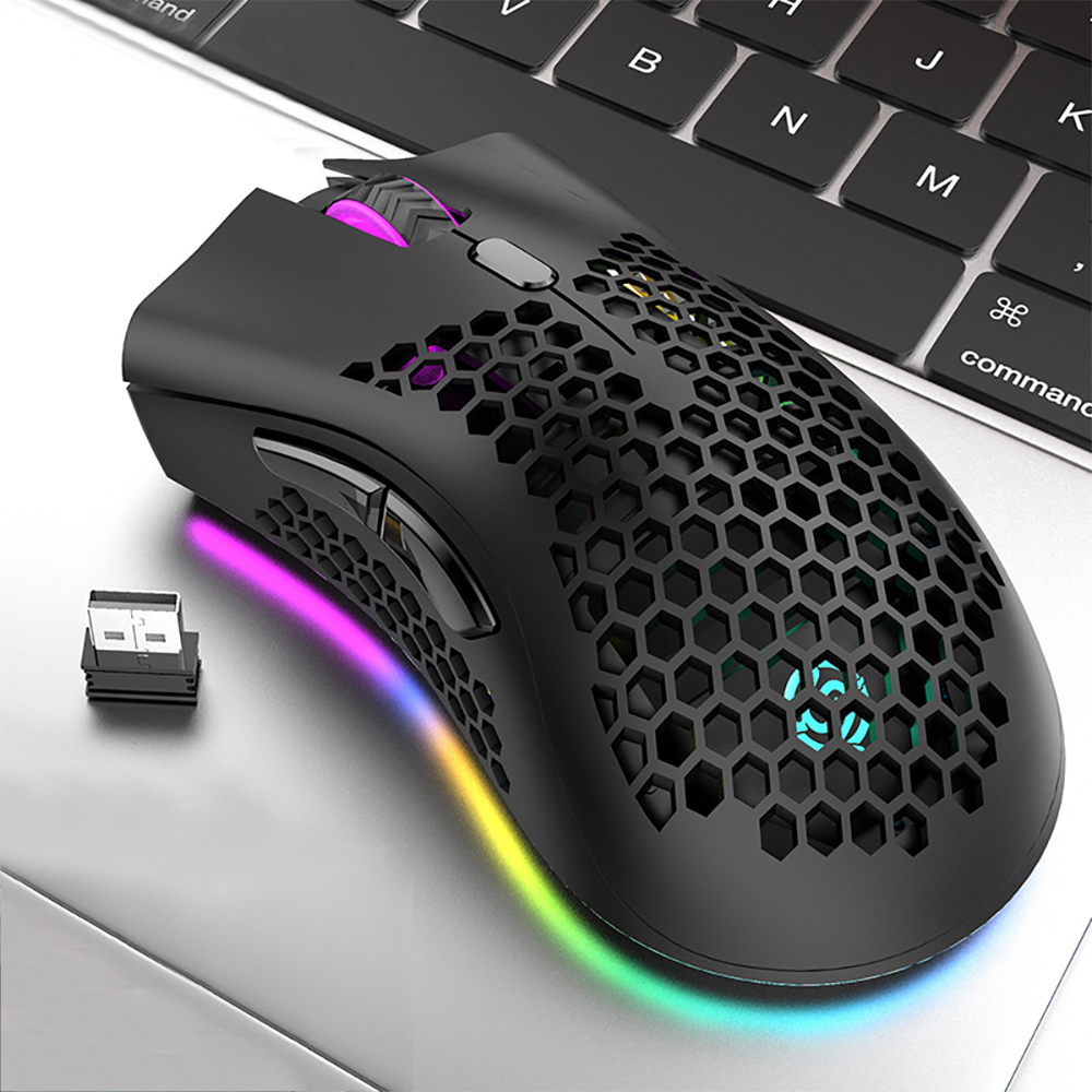 Laptop Accessories Rgb - BM600 Wiederaufladbare Gaming-Maus USB 2,4 G