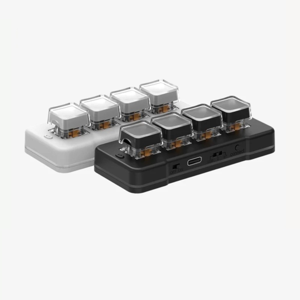 Laptop Accessories Productivity - MK424Pro 4-Tasten Wireless Mini Tastatur Angepasst
