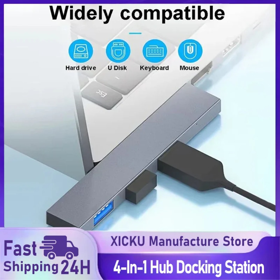 Apple Accessories Laptop - USB-C-Hub 3.0 Typ C 3.1 4-Port