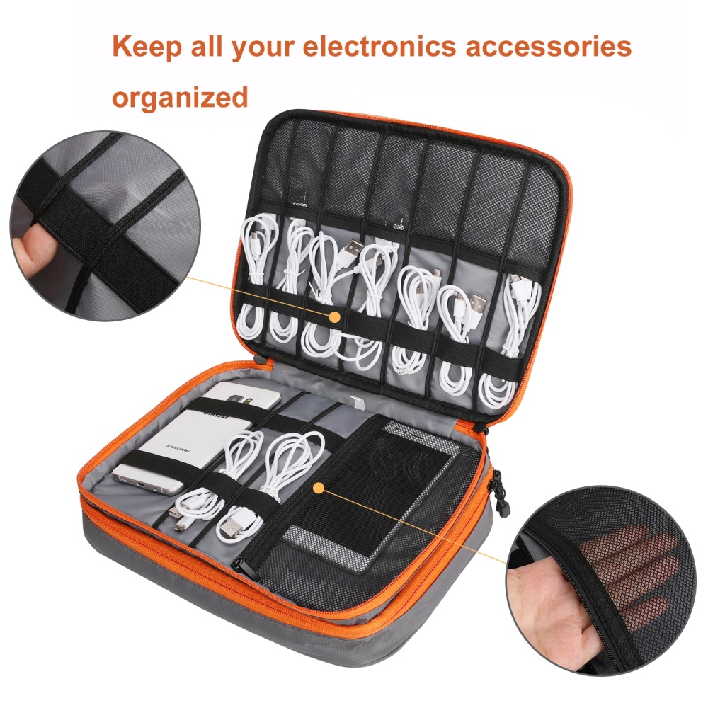 Doppels ch ichten große Kapazi – Laptop Accessories Organizer Bag Bewertung und Preis