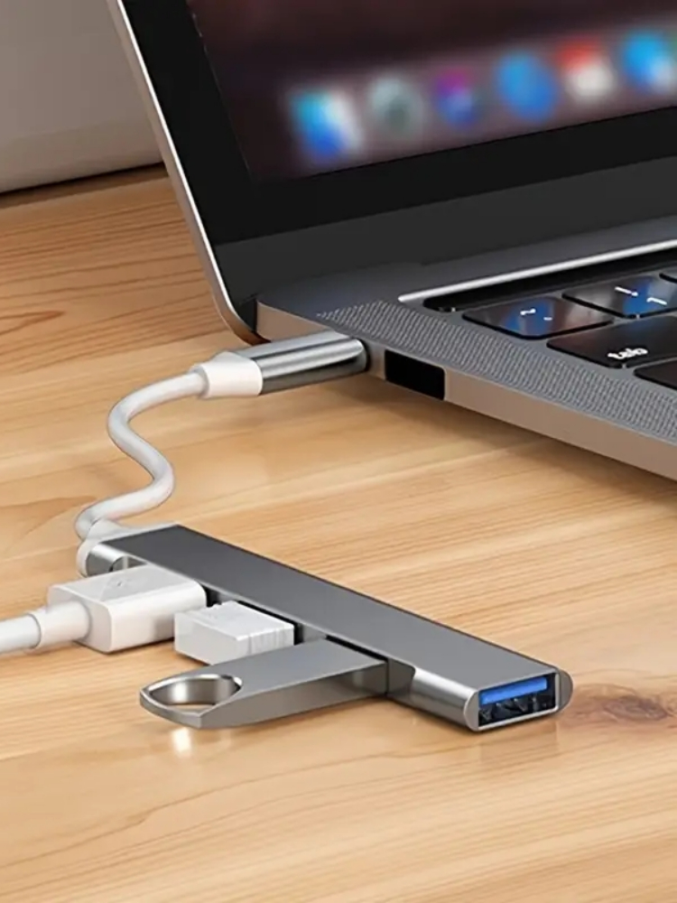 4-Port Multi-Splitter Typ-C Hu – Apple Accessories Laptop Bewertung und Preis