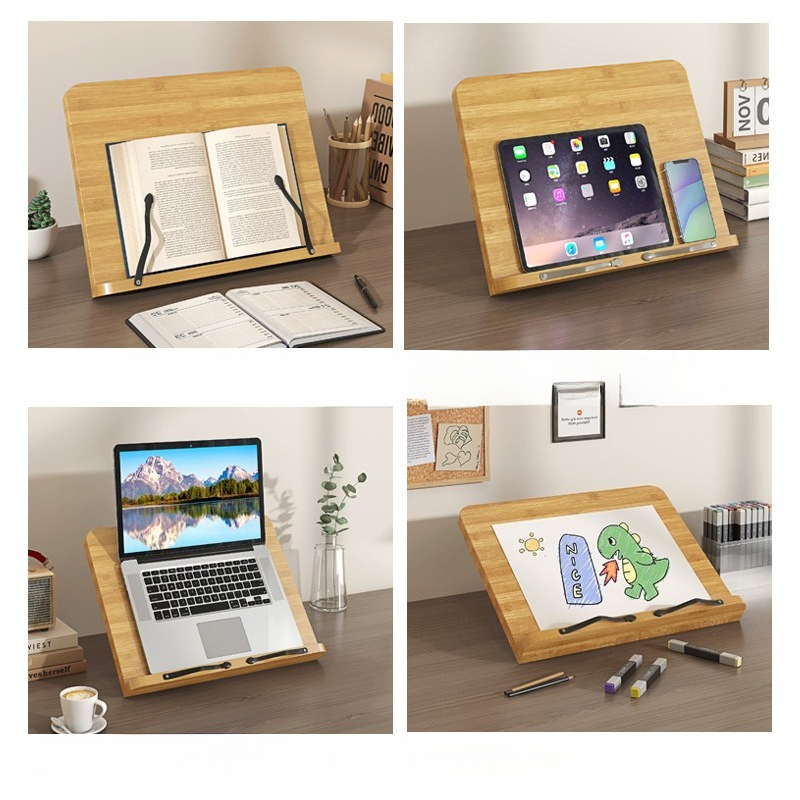 Hölzerner Leseständer, Multifu – Laptop Office Accessories Bewertung und Preis