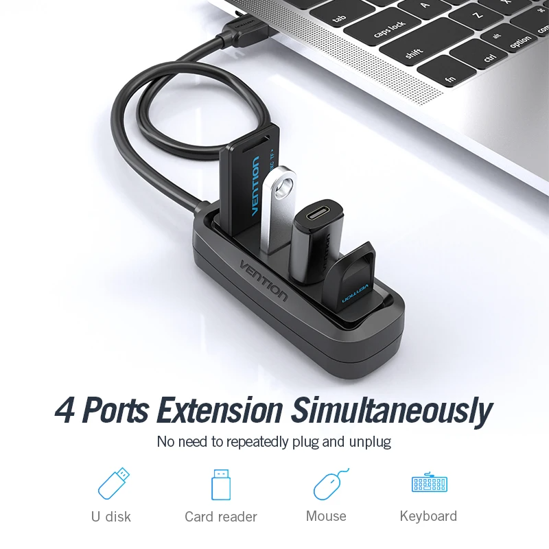 Vention USB 2.0 HUB 4-Port mit – Apple Accessories Laptop Bewertung und Preis