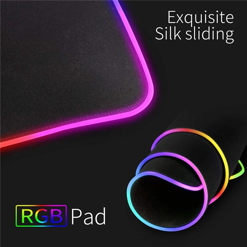 RGB-Gaming-Mauspad mit LED-Bel – Laptop Accessories Rgb Bewertung und Preis