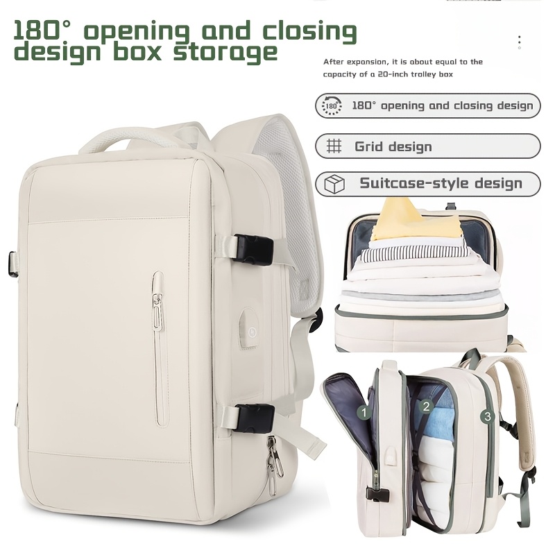 180 °     Box-Opening Reiseruc – Laptop Accessories Organizer Bag Bewertung und Preis