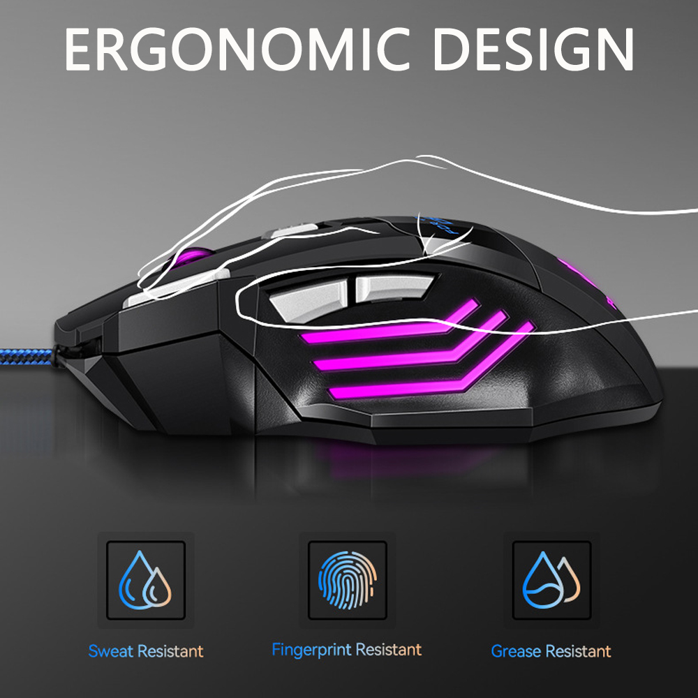 KEBIDUMEI USB-Gaming-Maus mit  – Laptop Accessories Rgb Bewertung und Preis