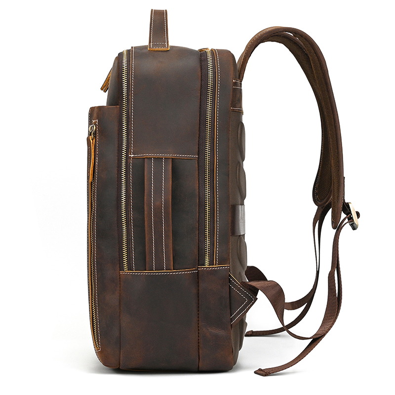 2025 Neuheiten Leder Rucksack  – Laptop Accessories Organizer Bag Bewertung und Preis